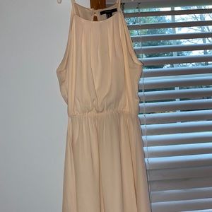 Short light pink dress